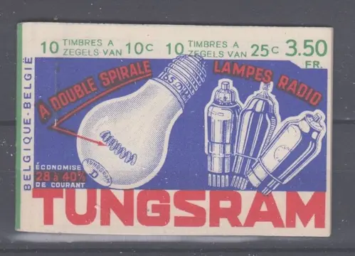 België 1936 - Oude Postzegelboekjes - OBP : Boekje A 31