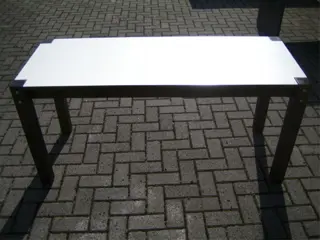 Tafel B150xD59cm. 2x vr.