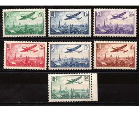 Frankrijk 1936/1936 - MNH in perfect condition - Poste arrienne Serie 8 9 10 11 12 13 14 cote 2300€