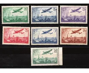 Frankrijk 1936/1936 - MNH in perfect condition - Poste arrienne Serie 8 9 10 11 12 13 14 cote 2300€