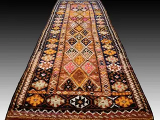 Antique Kurdi - Loper - 290 cm - 94 cm