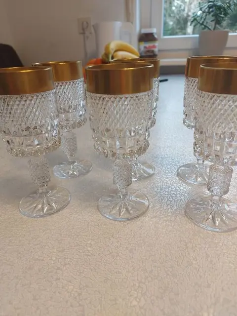 Schott Zwisel - Zwiesel - kristallen glazen (6) -