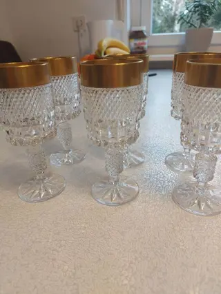 Schott Zwisel - Zwiesel - kristallen glazen (6) -