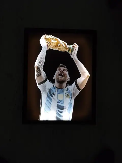 Wereldkampioenschap voetbal - Lionel Messi - Decoratief