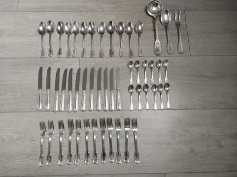 Cutlery set (51) - Verzilverd