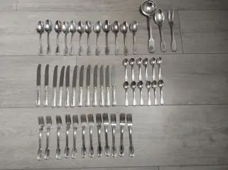 Cutlery set (51) - Verzilverd