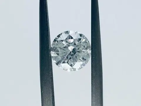1 pcs Diamant - 1.10 ct - Briljant, Rond - F - SI3