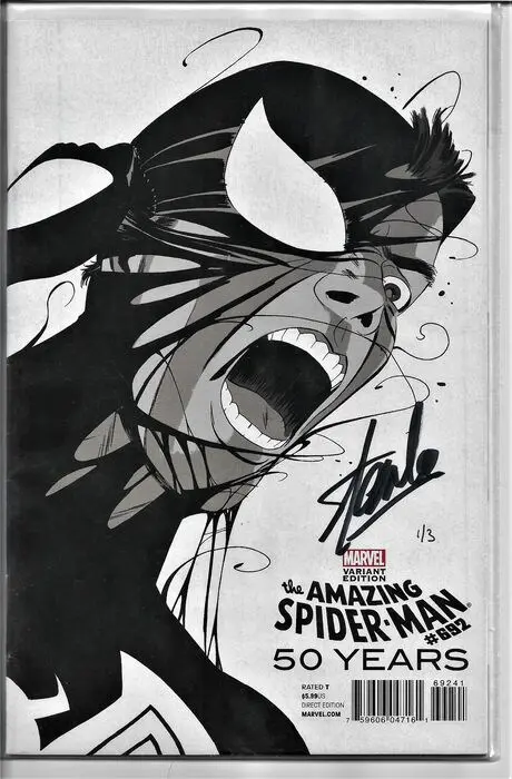 Amazing Spider-Man #692 - (signiert Stan Lee 1 von 3) - Uniek exemplaar (2013)