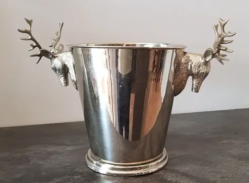 Fancy - Herten champagne emmer bekken (1) - Art Deco -