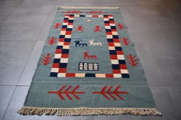 Kelim - Vloerkleed - 160 cm - 92 cm