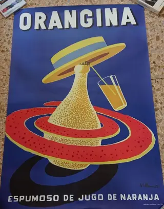 Bernard Villemot - Orangina, espumoso de zumo de naranja