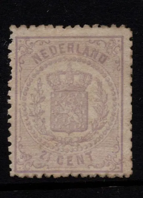 Nederland 1869 - Rijkswapen, met gebreken - NVPH 18C