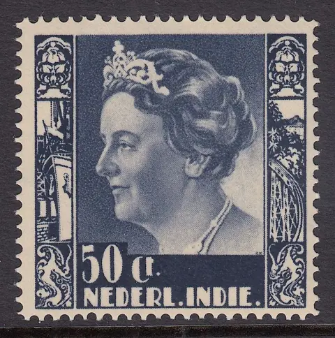 Nederlands-Indië 1938 - Koningin Wilhelmina type 'Kreisler' - NVPH 260