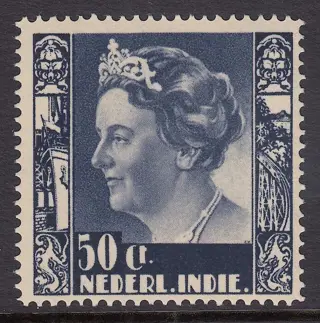 Nederlands-Indië 1938 - Koningin Wilhelmina type 'Kreisler' - NVPH 260