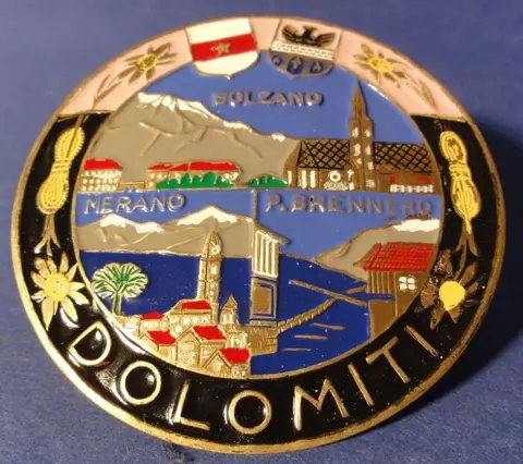 Embleem/mascotte/kenteken - Dolomite - Bolzano - Merano -