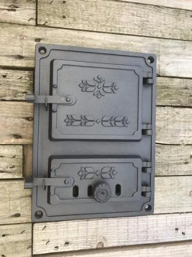 Tuinoven deur , zelfbouw oven , ovendeur , pizza ovendeur