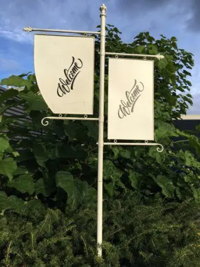Stoepbord , horeca bord welkom ,welkom bord