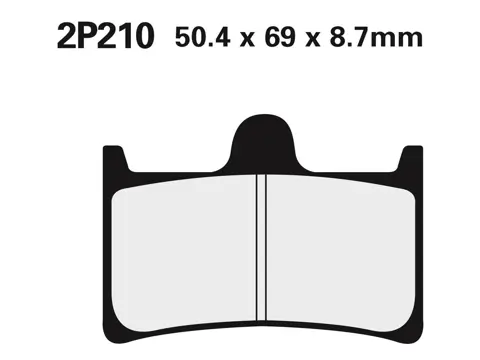 REMBLOKKEN VOOR Yamaha YZF R6 2004 - 2006 / 2001 - 2002 /