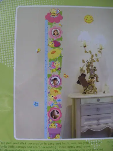 GROEIMETER 3D VROLIJKE INSECTEN NIEUW