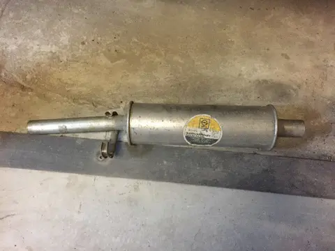 Achterdemper Opel Rekord E Caravan 90027981