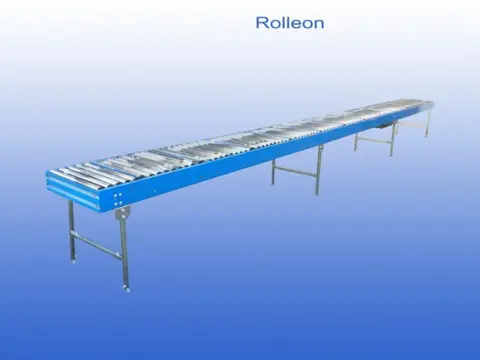 Aangedreven rollenbaan rollerbaan rolbaan 70 cm breed