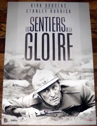 PATHS OF GLORY FRANSE filmposter.