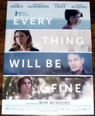 EVERY THING WILL BE FINE FRANSE filmposter.