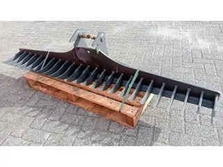 Lehnhoff Haenner MS03 Symlock rake  2m wide Unused