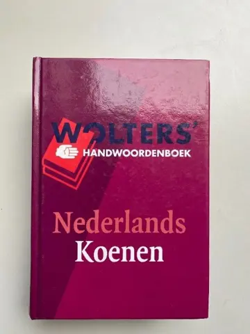 Wolters handwoordenboek Nederlands