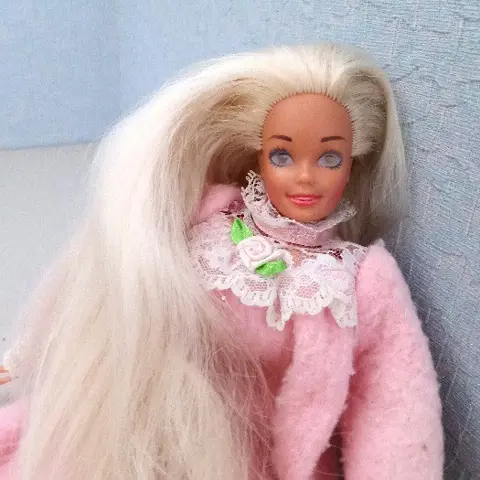 Slaap Barbie blond haar mattel [POP0164]
