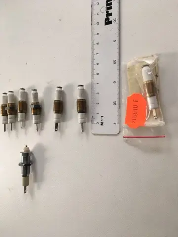 Nieuwe Küppersbusch bougies gasapparaten.