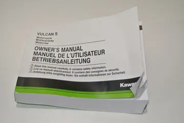 INSTRUCTIEBOEKJE Kawasaki 650 Vulcan S 2015 - 2019