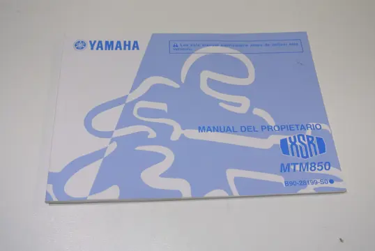 INSTRUCTIEBOEKJE Yamaha XSR 900 2016 - 2018