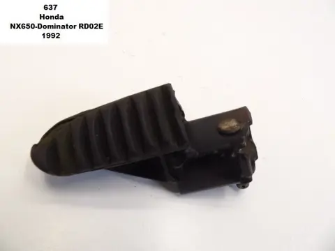 VOETSTEUN LINKS Honda NX 650 Dominator 1988 - 2000