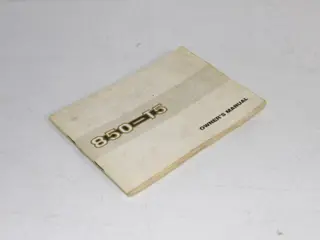 INSTRUCTIEBOEKJE Moto Guzzi 850 T5 1983 - 2000