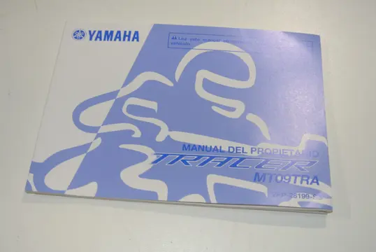 INSTRUCTIEBOEKJE Yamaha MT 09 Tracer 2015 - 2017