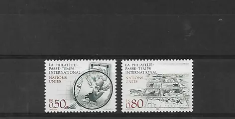 UNO-Geneve Michel nr. 143-44 Postfris