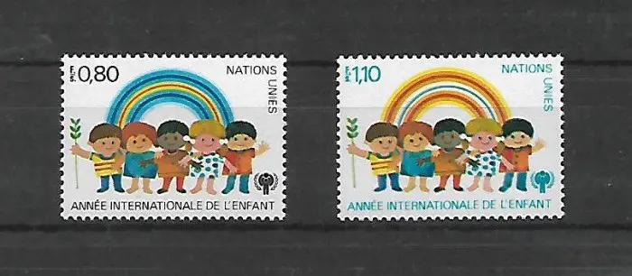 UNO-Geneve Michel nr. 83-84 Postfris
