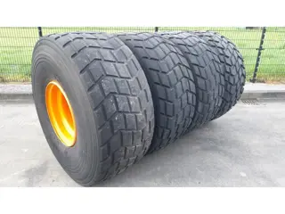 Michelin 24R21 XZL on rim