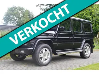 Mercedes-Benz G-klasse G500 V8 W463 BELASTINGVRIJ 9 Persoons