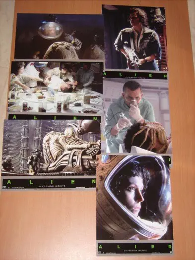 ALIEN DIRECTOR ' S CUT lobbycard set.