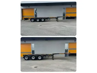 Broshuis Multi Modaal 3-Assig Container Chassis, 20 30 40 45FT