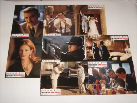 CONFESSIONS OF A DANGEROUS MIND lobbycard set.
