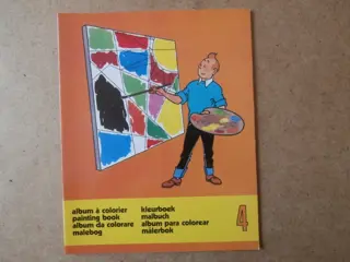 Kuifje kleurboek adv7298