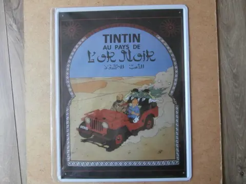 Metalen kuifje poster 2 adv7412