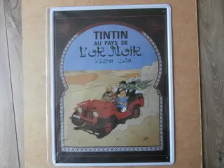 Metalen kuifje poster 2 adv7412