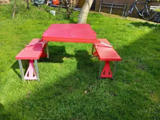 Inklapbare picknicktafel voor 4 personen