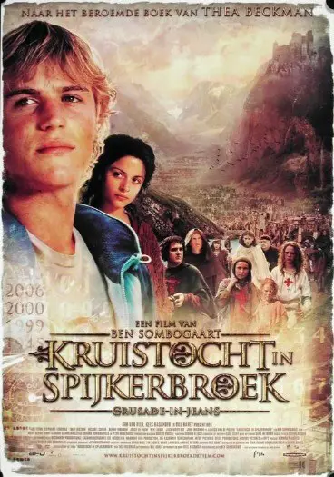 KRUISTOCHT IN SPIJKERBROEK filmposter.