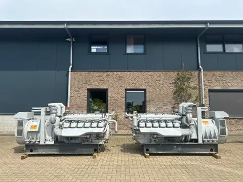 Deutz BF12M 716 Leroy Somer 360 kVA generatorset ex emergency