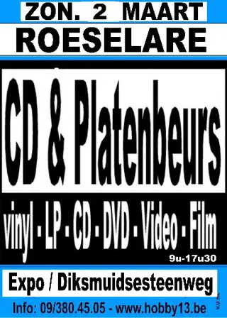 Cd &amp; Platenbeurs te Roeselare